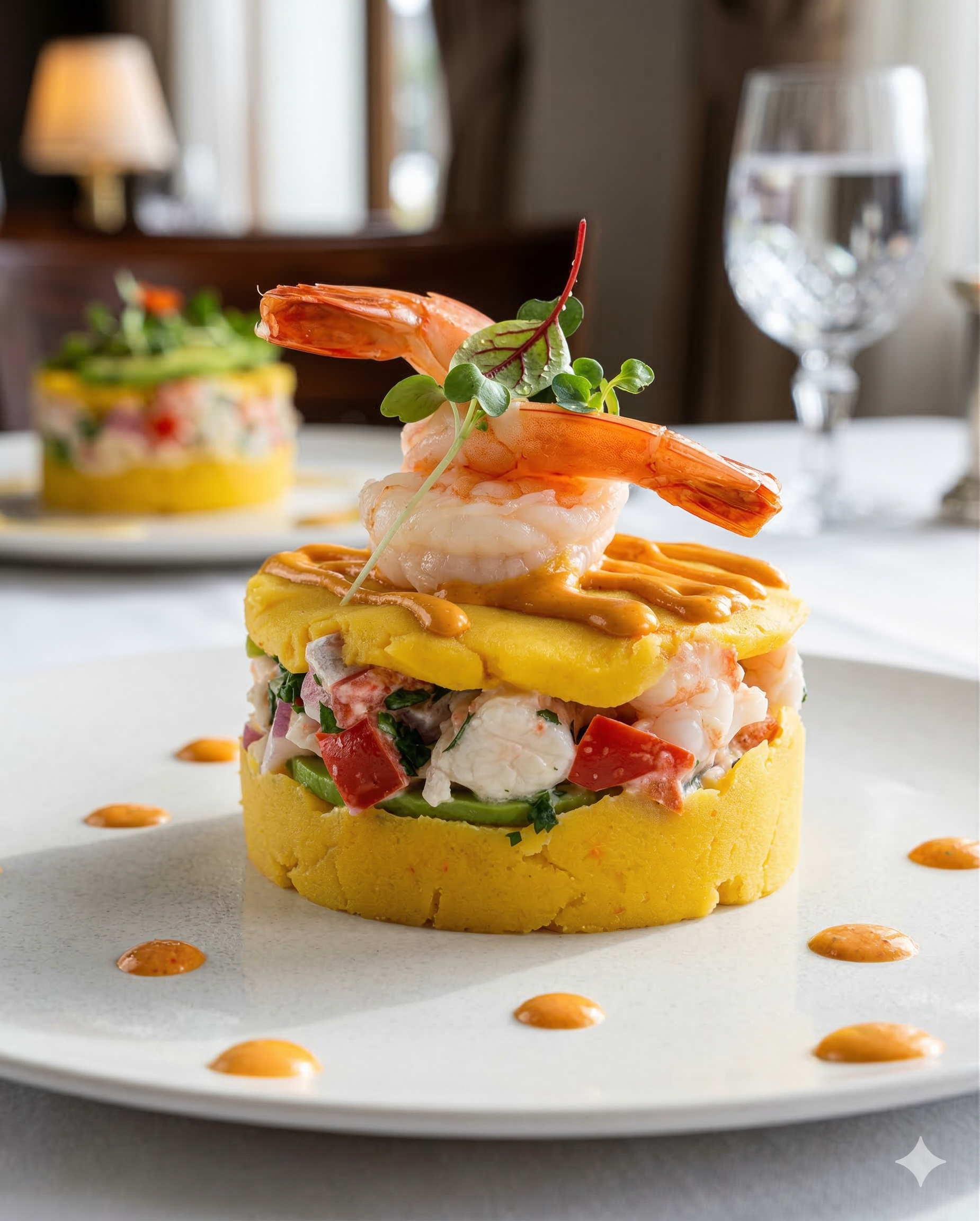 Signature Mezcla plated dish