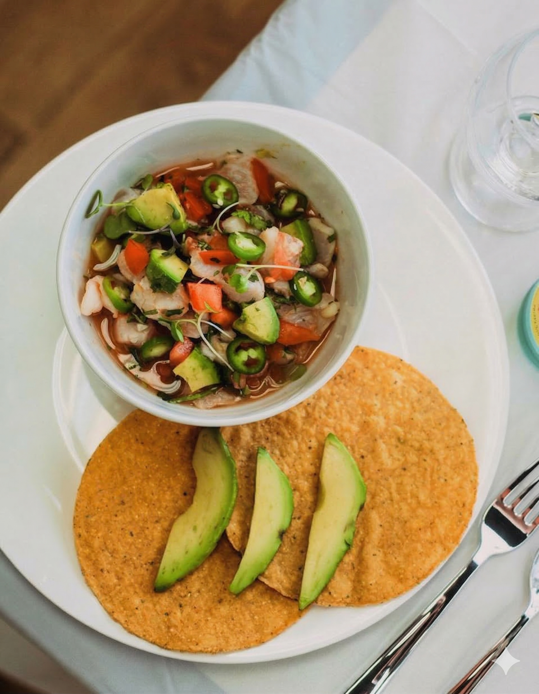 Signature Mezcla plated dish